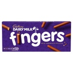 Cadbury Dairy Milk Fingers Milk Chocolate Biscuits (114 g)